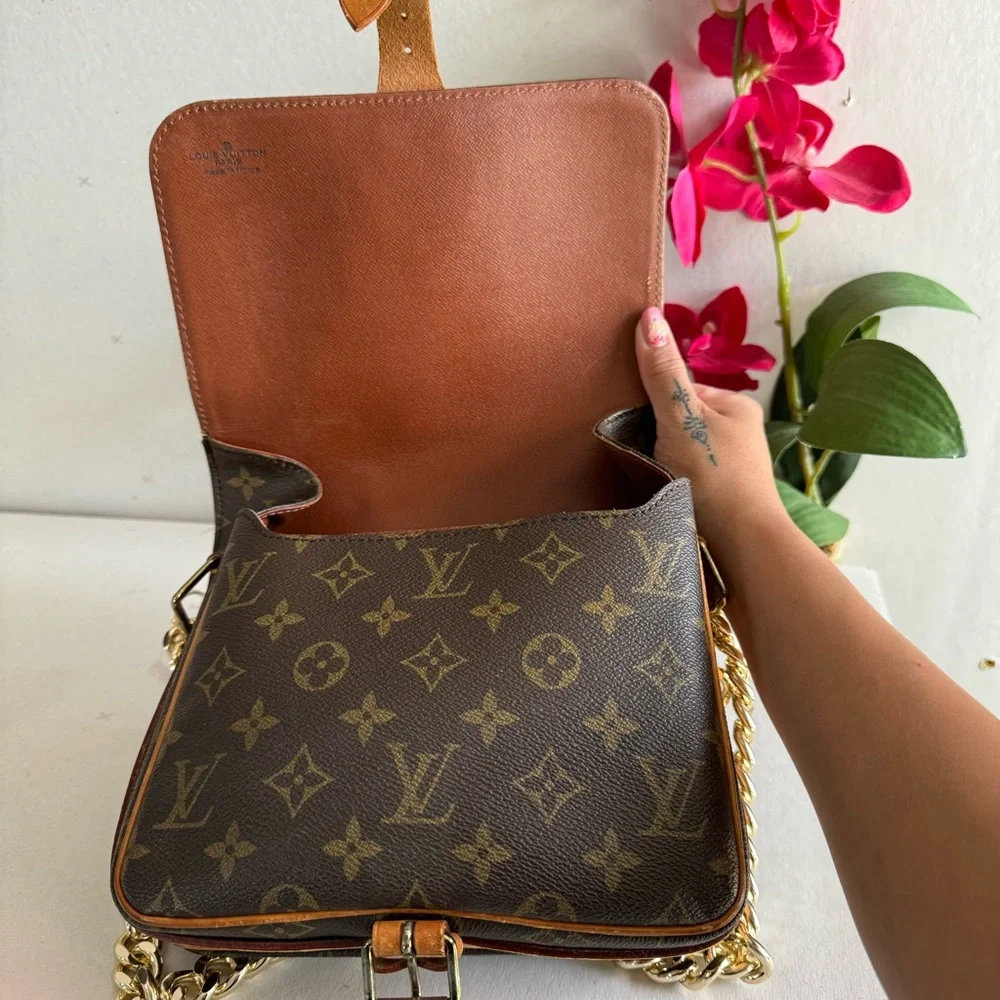 ❤️⚜️ Louis Vuitton Monogram Cartouchiere MM ⚜️❤️
